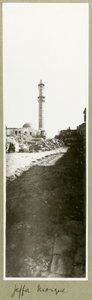 Jaffa-moskee, 1917 door Capt. Arthur Rhodes